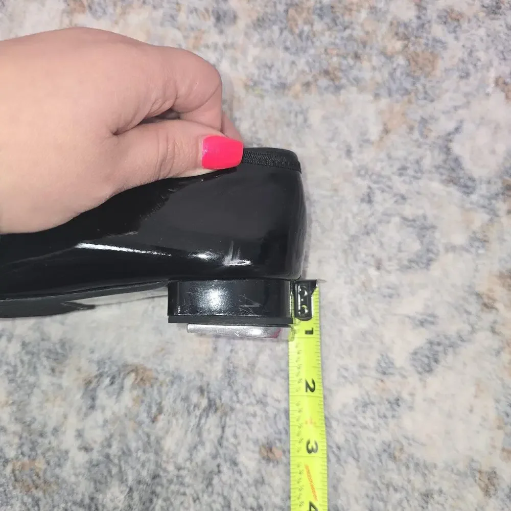 Weissman Tap Shoes Kids Girls Size 13.5 Black Patent Mary Jane Strap Dance W2600